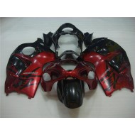 ABS Carenado Suzuki GSXR 1300 Hayabusa 96-07 - Rojo Negro