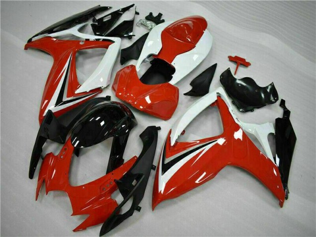ABS Carenado Suzuki GSXR 600 / 750 K6 06-07 - Rojo Blanco ABS Carenado Suzuki GSXR 600 / 750 K6 06-07 - Rojo Blanco
