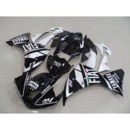 ABS Carenado Yamaha R1 12-14 - Negro Blanco Fiat