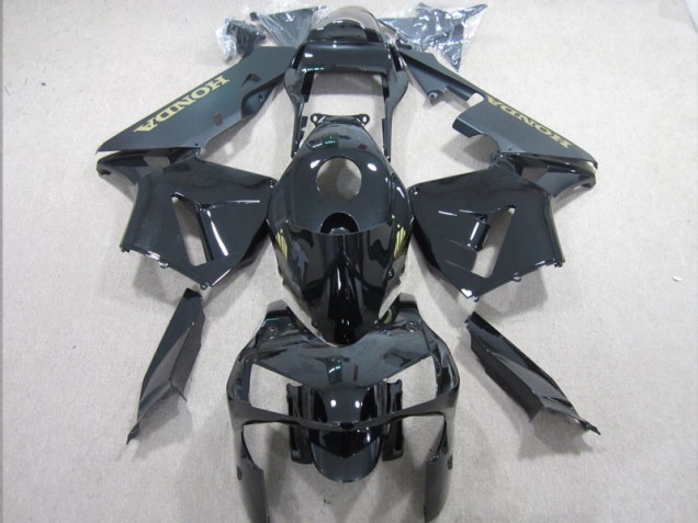 ABS Kits Carenado Honda CBR 600 RR 03-04 - Negro Oro Calcomanías ABS Kits Carenado Honda CBR 600 RR 03-04 - Negro Oro Calcomanías