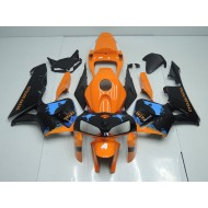 ABS Kits Carenado Honda CBR 600 RR 05-06 - Naranja Negro