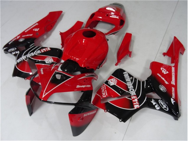 ABS Kits Carenado Honda CBR 600 RR 05-06 - Rojo Negro ABS Kits Carenado Honda CBR 600 RR 05-06 - Rojo Negro