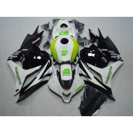 ABS Kits Carenado Honda CBR 600 RR 09-12 - Negro Blanco Verde Hannspree