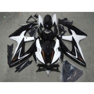 ABS Kits Carenado Suzuki GSXR 600 K8 08-10 - Negro Blanco