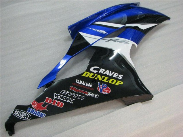 ABS Kits Carenado Yamaha R6 08-16 - Azul ABS Kits Carenado Yamaha R6 08-16 - Azul