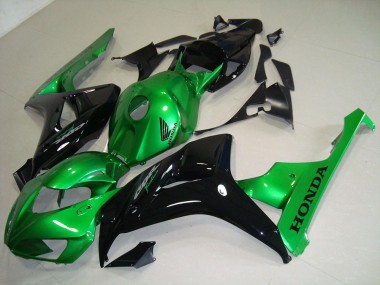 ABS Plástica Honda CBR 1000 RR 06-07 - Negro Verde