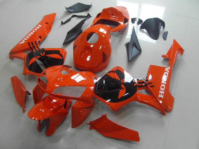 ABS Plástica Honda CBR 600 RR 05-06 - Naranja Negro ABS Plástica Honda CBR 600 RR 05-06 - Naranja Negro