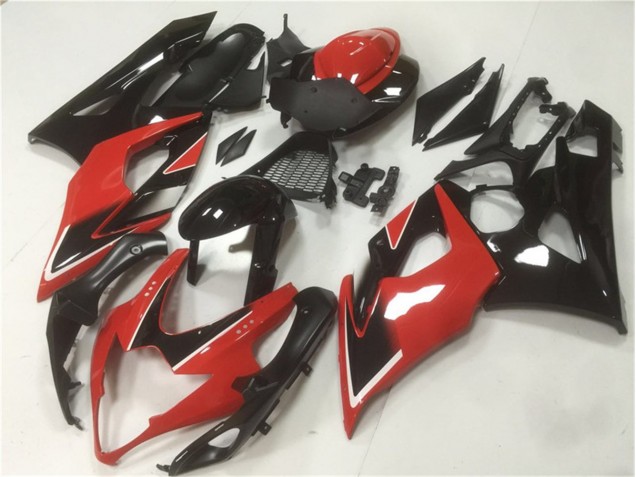 ABS Plástica Suzuki GSXR 1000 K5 05-06 - Rojo Negro