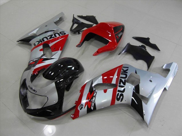 ABS Plástica Suzuki GSXR 750 K1 K2 K3 01-03 - Negro Rojo ABS Plástica Suzuki GSXR 750 K1 K2 K3 01-03 - Negro Rojo