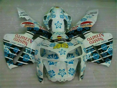 ABS Plástico Honda CBR 600 RR 05-06 - Blanco Azul Nastro Azzurro 46