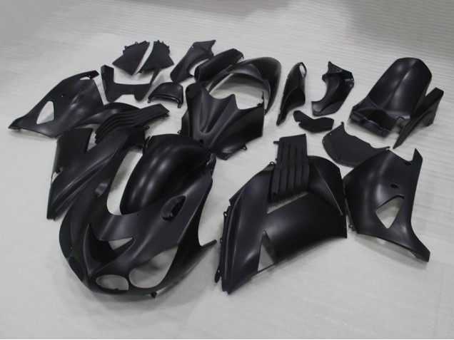 ABS Plástico Kawasaki ZX14R ZZR 1400 06-11 - Negro Mate ABS Plástico Kawasaki ZX14R ZZR 1400 06-11 - Negro Mate