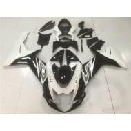 ABS Plástico Suzuki GSXR 600 / 750 K11 11-21 - Negro Blanco