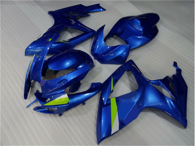 ABS Plástico Suzuki GSXR 600 / 750 K6 06-07 - Azul ABS Plástico Suzuki GSXR 600 / 750 K6 06-07 - Azul