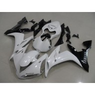 ABS Plástico Yamaha R1 04-06 - Blanco Negro
