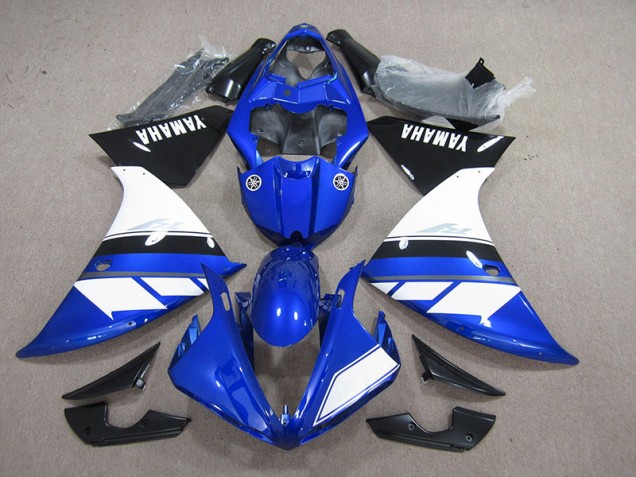 ABS Plástico Yamaha R1 12-14 - Azul Negro Blanco ABS Plástico Yamaha R1 12-14 - Azul Negro Blanco