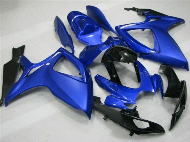 ABS Plásticos Suzuki GSXR 600 / 750 K6 06-07 - Azul Negro ABS Plásticos Suzuki GSXR 600 / 750 K6 06-07 - Azul Negro