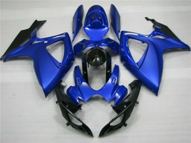 ABS Plásticos Suzuki GSXR 600 / 750 K6 06-07 - Azul Negro ABS Plásticos Suzuki GSXR 600 / 750 K6 06-07 - Azul Negro