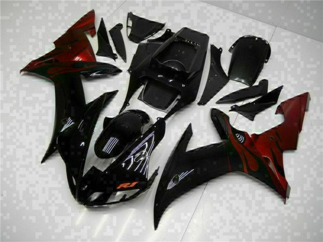 ABS Plásticos Yamaha R1 02-03 - Negro ABS Plásticos Yamaha R1 02-03 - Negro