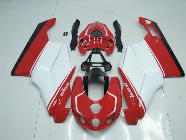 Carenado Ducati 749 999 05-06 - Rojo Blanco Rojo Carenado Ducati 749 999 05-06 - Rojo Blanco Rojo