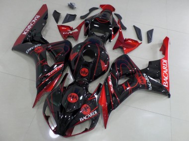 Carenado Honda CBR 1000 RR 06-07 - Bacardi Negro