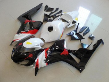 Carenado Honda CBR 1000 RR 06-07 - Blanco Negro con No Pegatinas