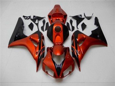 Carenado Honda CBR 1000 RR 06-07 - Naranja Negro