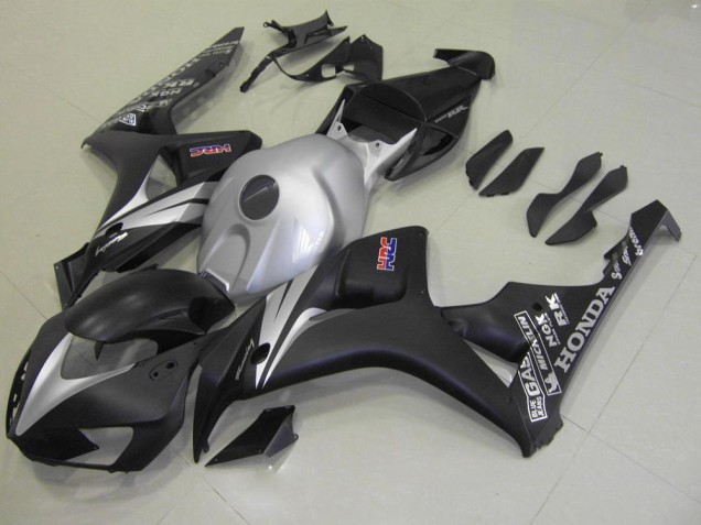 Carenado Honda CBR 1000 RR 06-07 - Negro Mate Plata Carenado Honda CBR 1000 RR 06-07 - Negro Mate Plata