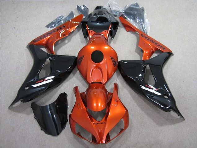 Carenado Honda CBR 1000 RR 06-07 - Negro Naranja Carenado Honda CBR 1000 RR 06-07 - Negro Naranja