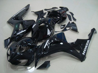 Carenado Honda CBR 1000 RR 06-07 - Negro Plata Calcomanías