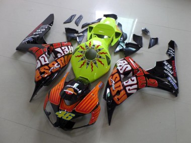 Carenado Honda CBR 1000 RR 06-07 - Rossi Fluro Verde