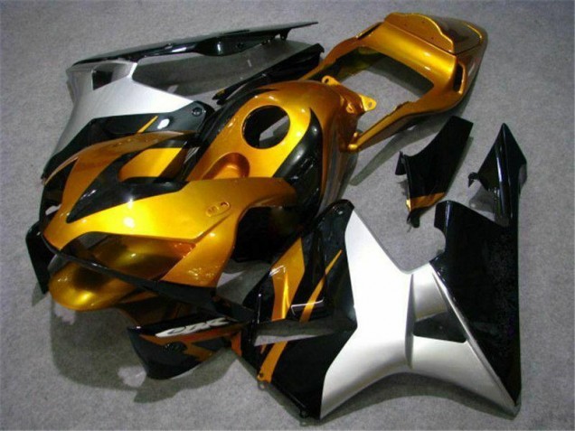 Carenado Honda CBR 600 RR 03-04 - Oro Plata Negro Carenado Honda CBR 600 RR 03-04 - Oro Plata Negro
