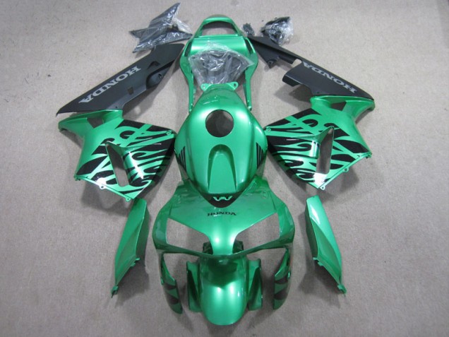 Carenado Honda CBR 600 RR 03-04 - Verde Negro Carenado Honda CBR 600 RR 03-04 - Verde Negro