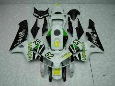 Carenado Honda CBR 600 RR 05-06 - Blanco Amarillo Verde 52