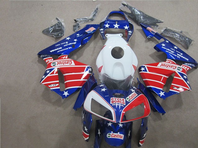 Carenado Honda CBR 600 RR 05-06 - Cycle World Castrol Carenado Honda CBR 600 RR 05-06 - Cycle World Castrol