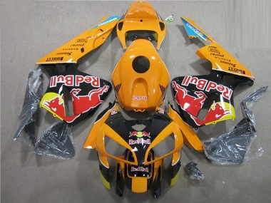 Carenado Honda CBR 600 RR 05-06 - Naranja Negro Red Bull