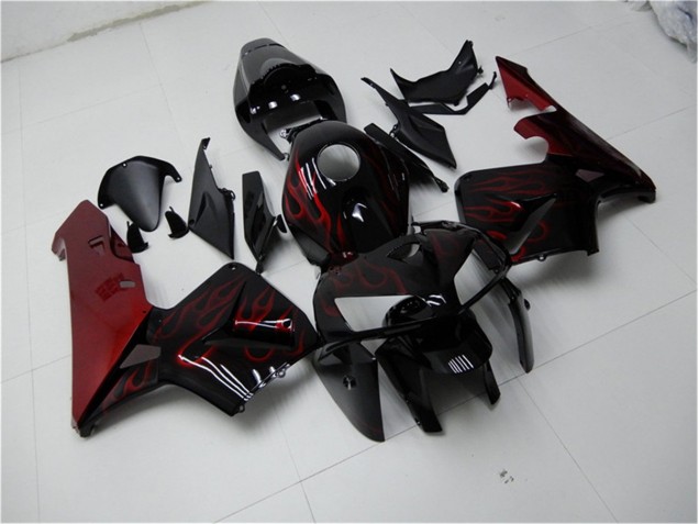 Carenado Honda CBR 600 RR 05-06 - Rojo Llama Negro Carenado Honda CBR 600 RR 05-06 - Rojo Llama Negro