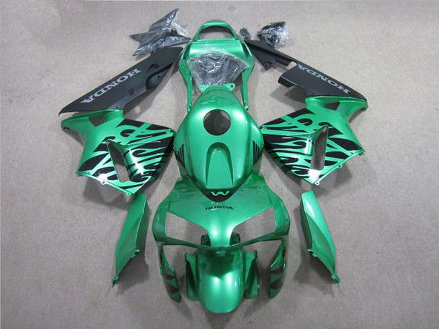 Carenado Honda CBR 600 RR 05-06 - Verde Negro Carenado Honda CBR 600 RR 05-06 - Verde Negro