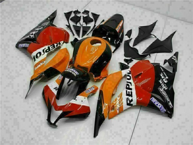 Carenado Honda CBR 600 RR 09-12 - Naranja Repsol Carenado Honda CBR 600 RR 09-12 - Naranja Repsol