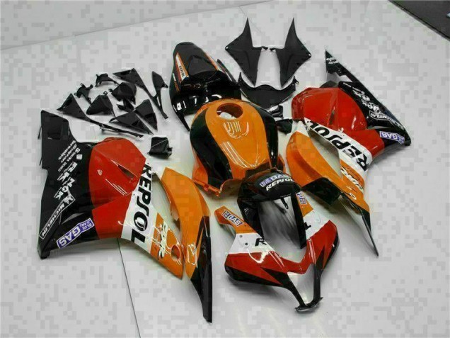 Carenado Honda CBR 600 RR 09-12 - Naranja Repsol Carenado Honda CBR 600 RR 09-12 - Naranja Repsol