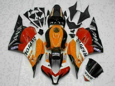 Carenado Honda CBR 600 RR 09-12 - Naranja Repsol
