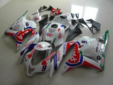 Carenado Honda CBR 600 RR 09-12 - Rojo Blanco Pata