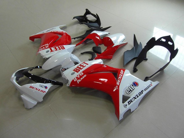 Carenado Kawasaki ZX 250R 08-12 - Rojo Blanco BEET Carenado Kawasaki ZX 250R 08-12 - Rojo Blanco BEET