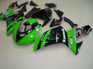 Carenado Kawasaki ZX10R 06-07 - Verde Monster Carrera