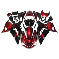 Carenado Kawasaki ZX14R ZZR 1400 12-21 - Rojo Negro