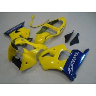 Carenado Kawasaki ZX6R 00-02 - Amarillo Azul