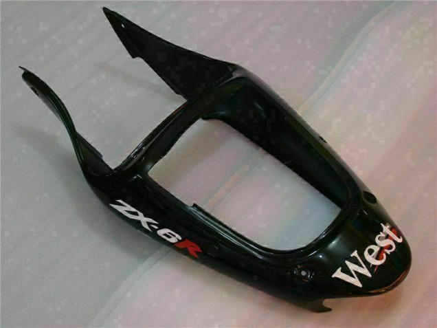 Carenado Kawasaki ZX6R 00-02 - Negro West Ninja Carenado Kawasaki ZX6R 00-02 - Negro West Ninja