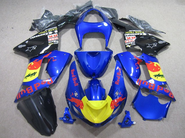 Carenado Kawasaki ZX6R 05-06 - Azul Red Bull Ninja Carenado Kawasaki ZX6R 05-06 - Azul Red Bull Ninja