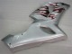 Carenado Kawasaki ZX6R 05-06 - Plata Rojo Llamas Carenado Kawasaki ZX6R 05-06 - Plata Rojo Llamas