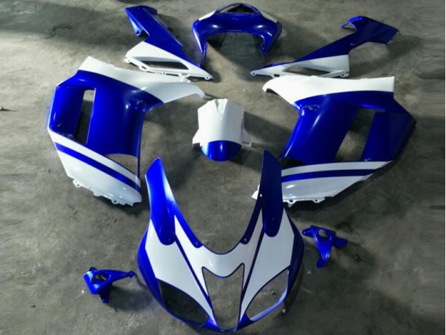 Carenado Kawasaki ZX6R 07-08 - Azul Blanco Carenado Kawasaki ZX6R 07-08 - Azul Blanco