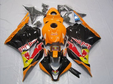 Carenado & Plástico Honda CBR 600 RR 09-12 - Negro Naranja Red Bull